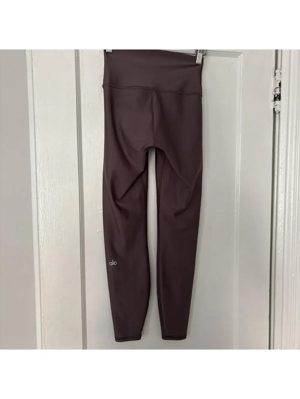 Alo Yoga Women's Brown and Purple Legging